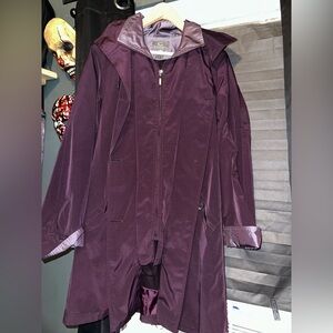 Gallery Water Resistant Hooded Rain Jacket